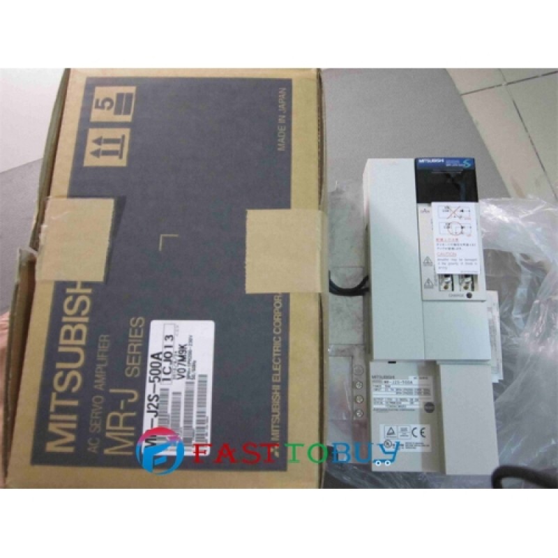 HC-SFS502B+MR-J2S-500A 200V 28A 5KW 23.9NM 2000rpm Brake AC servo motor Drive Kit with 3M Cable New