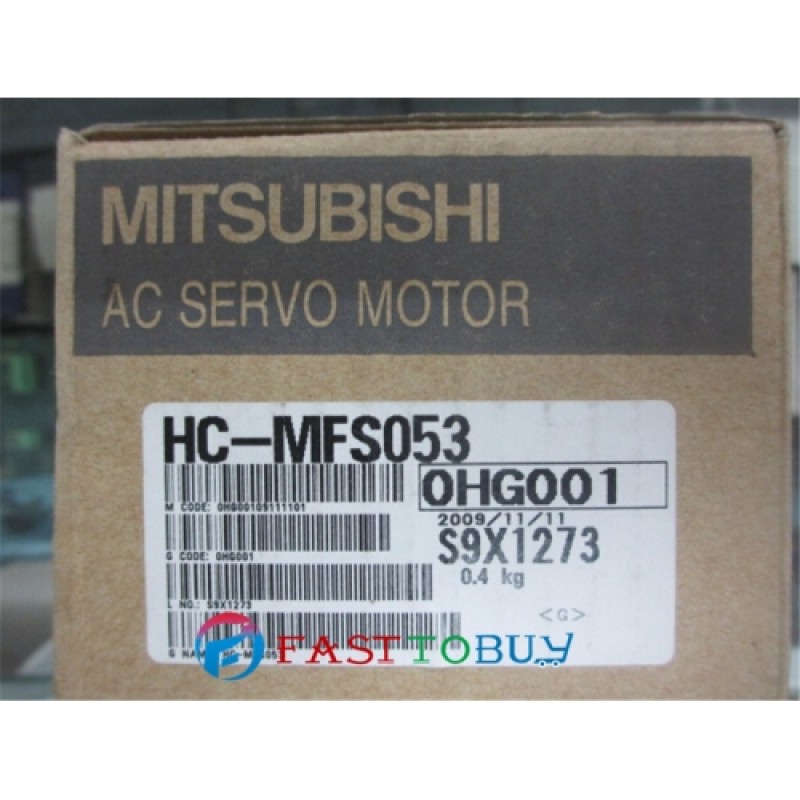 HC-MFS053+MR-J2S-10A 200V 0.85A 50W 0.16NM 3000rpm AC servo motor Drive Kit with 3M Cable New