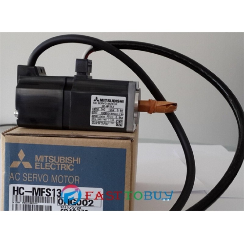 HC-MFS13+MR-J2S-10A 200V 0.85A 100W 0.32NM 3000rpm AC servo motor Drive Kit with 3M Cable New