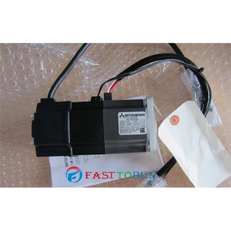 HC-KFS23B+MR-J2S-20B 200V 1.1A 200W 0.64NM 3000rpm Brake AC servo motor Drive Kit with 3M Cable New