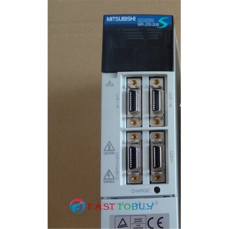 HC-KFS23B+MR-J2S-20B 200V 1.1A 200W 0.64NM 3000rpm Brake AC servo motor Drive Kit with 3M Cable New