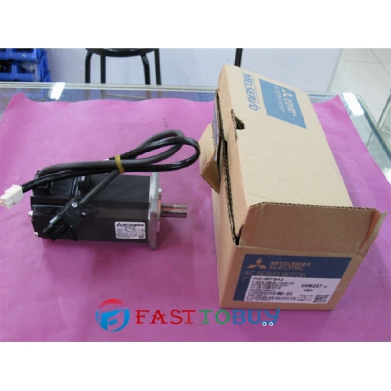 HC-MFS43+MR-J2S-40A 200V 2.8A 400W 1.3NM 3000rpm AC servo motor Drive Kit with 3M Cable New