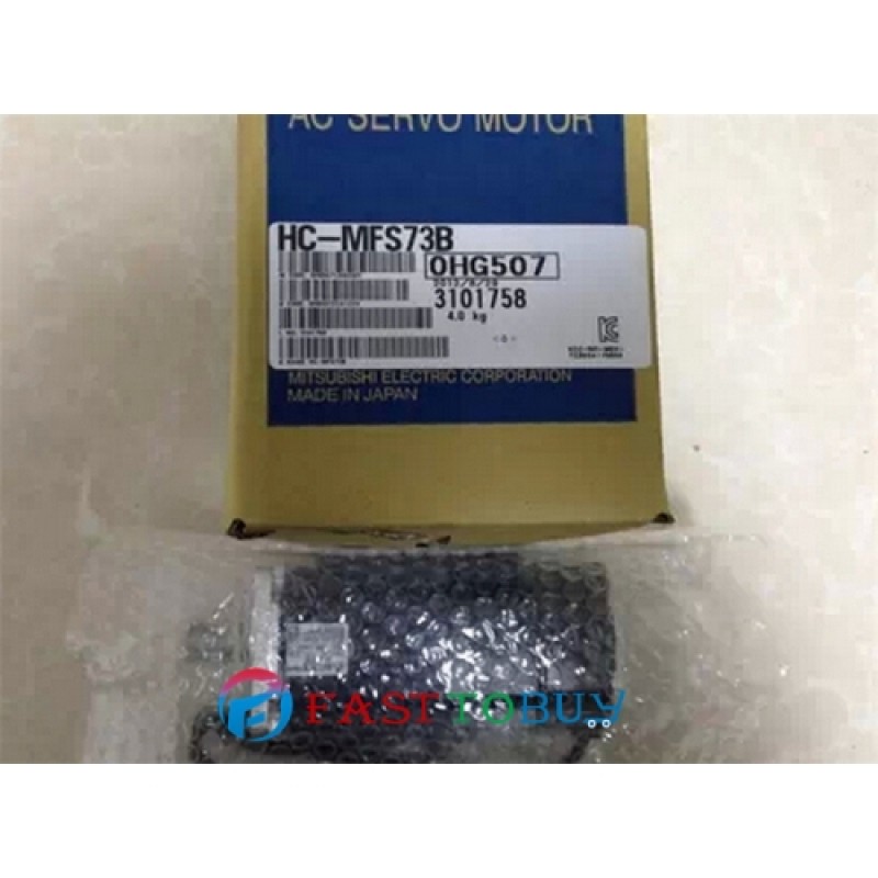 HC-MFS73B+MR-J2S-70A 200V 5.1A 750W 2.4NM 3000rpm Brake AC servo motor Drive Kit with 3M Cable New