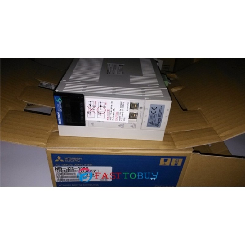 HC-SFS102B+MR-J2S-100A 200V 6A 1KW 4.78NM 2000rpm Brake AC servo motor Drive Kit with 3M Cable New