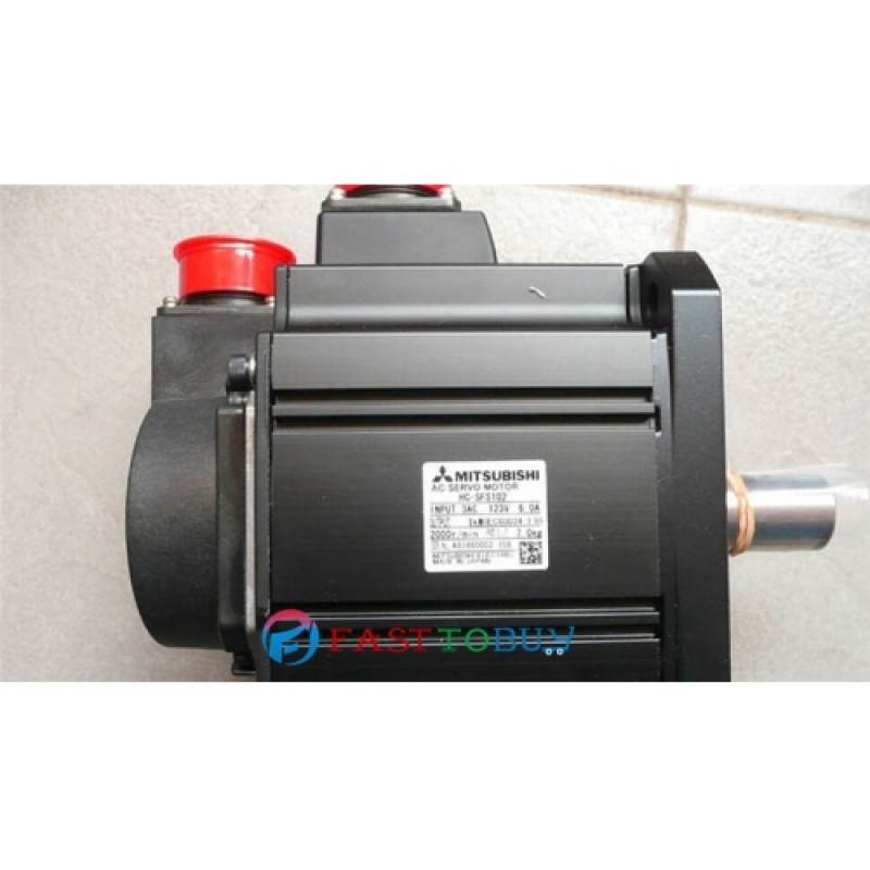 HC-SFS102+MR-J2S-100B 200V 6A 1KW 4.78NM 2000rpm AC servo motor Drive Kit with 3M Cable New