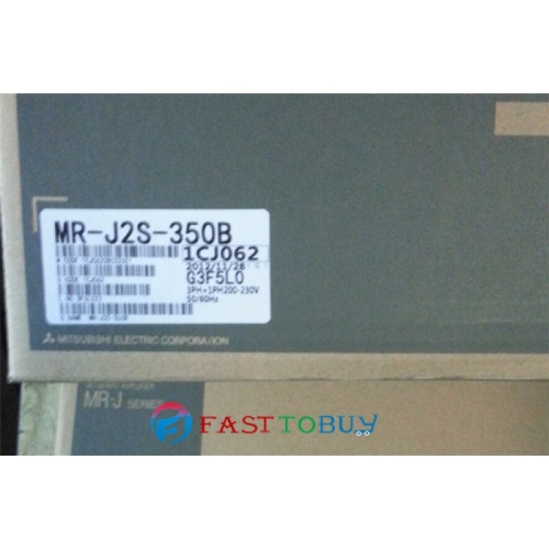 HC-SFS352B+MR-J2S-350B 200V 17A 3.5KW 16.7NM 2000rpm Brake AC servo motor Drive Kit with 3M Cable New