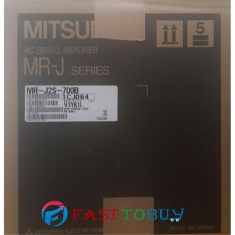 HC-SFS702B+MR-J2S-700B 200V 35A 7KW 33.4NM 2000rpm Brake AC servo motor Drive Kit with 3M Cable New