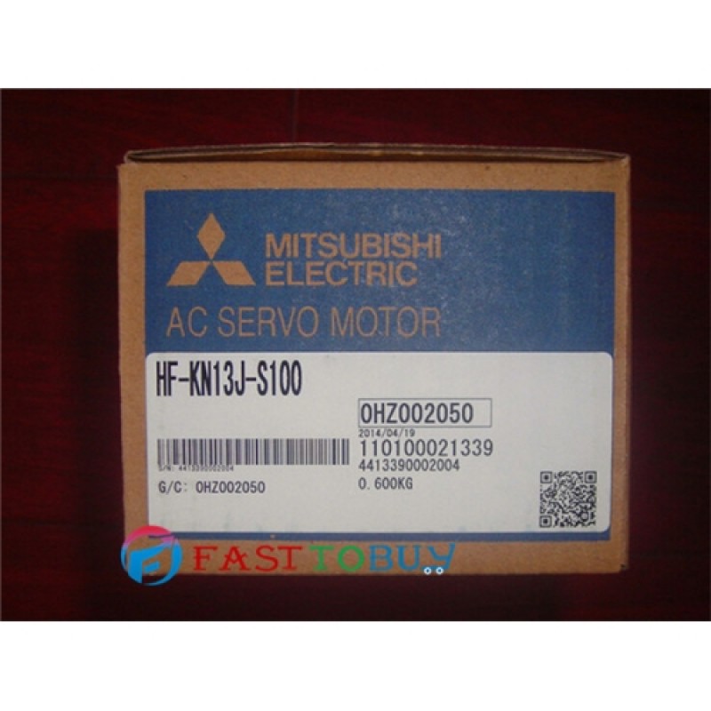 HF-KN13J-S100 0.8A 100W 0.32NM 3000rpm Oil seal AC Servo Motor with 3M Cable New