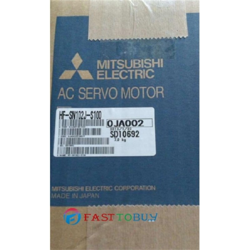 HF-SN102J-S100 6.0A 1KW 4.77NM 2000rpm Oil seal AC Servo Motor with 3M Cable New