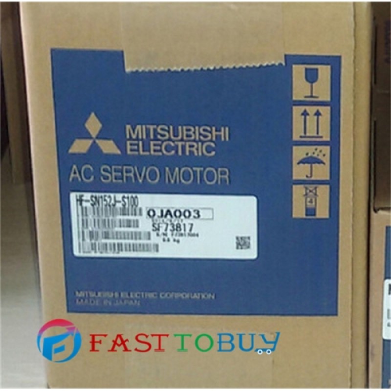 HF-SN152J-S100 8.6A 1.5KW 7.16NM 2000rpm Oil seal AC Servo Motor with 3M Cable New