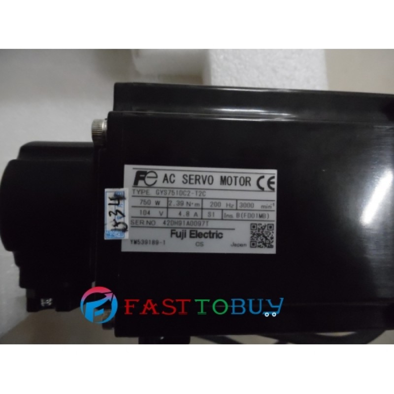 GYS751DC2-T2C Servo Motor 200V 750W 0.75KW 3000r/min New