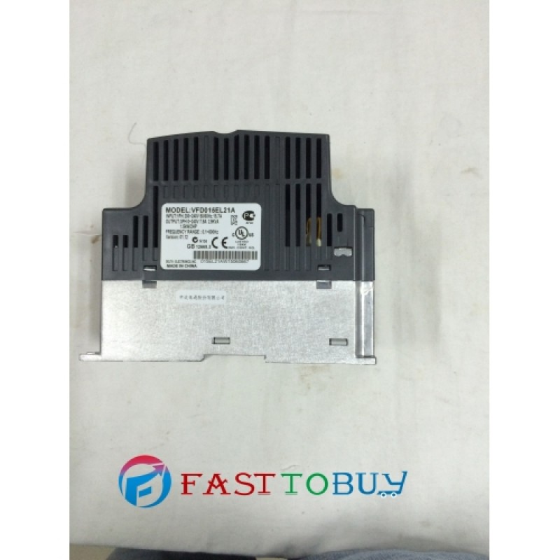 Delta AC Motor Drive Inverter VFD015EL21A VFD-EL Series 2HP 1 phase 220V 1500W New