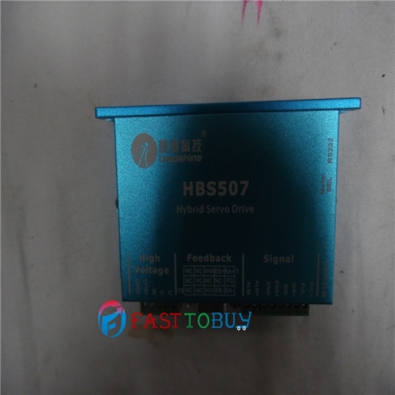 Leadshine 3 phase Servo Motor Drive Kit 1.2 Degree 5.8A 2NM NEMA23 57mm 573HBM20-1000+HBS507