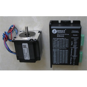 Stepper Motor Drive 2ph 2.8A 1.3NM NEMA23 57mm 18-50VDC For CNC Engraving Machine 57HS13+DM542