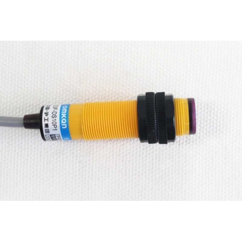 10PCS E3F-DS10P1 M18 10cm Photoelectric Switch Diffuse Reflection Sensor DC12-24V for Relay