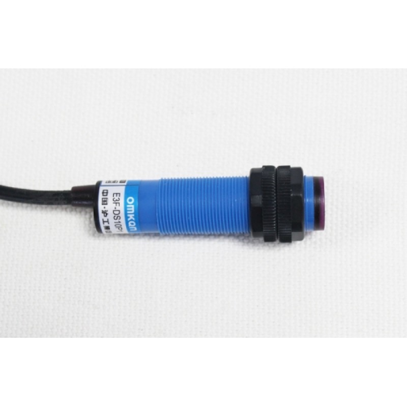 10PCS E3F-DS10P1 M18 10cm Photoelectric Switch Diffuse Reflection Sensor DC12-24V for PLC