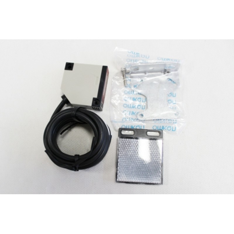 10PCS E3JK-R4M2 4M Photoelectric Switch Feedback Reflective Sensor DC12~24V for Relay