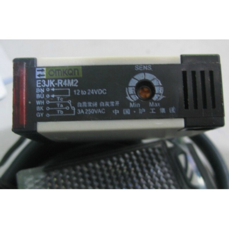 10PCS E3JK-R4M2 4M Photoelectric Switch Feedback Reflective Sensor DC12~24V for Relay