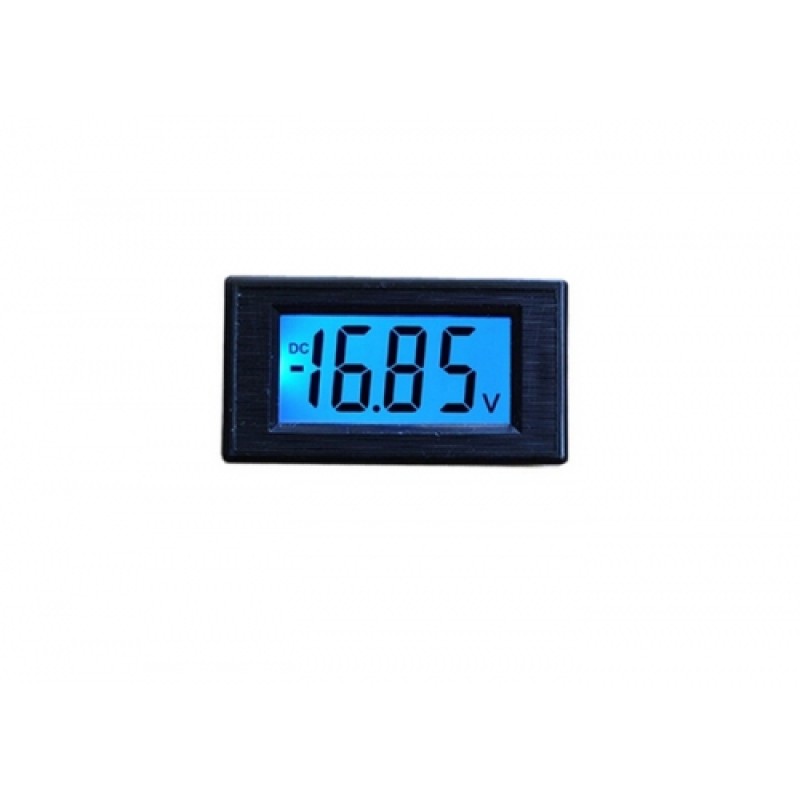 10pcs DC 0-2V Voltmeter LCD Digital Display Blue backlight