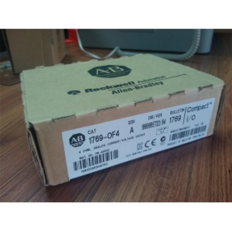 NEW Original 1769-OF4 AB Allen-Bradley 4 Pt A/O C and V Module Unopened Box