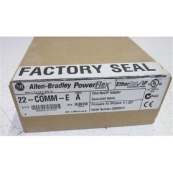 NEW Original 22-COMM-E AB Allen-Bradley PowerFlex EtherNet-IP Adapter Unopened Box