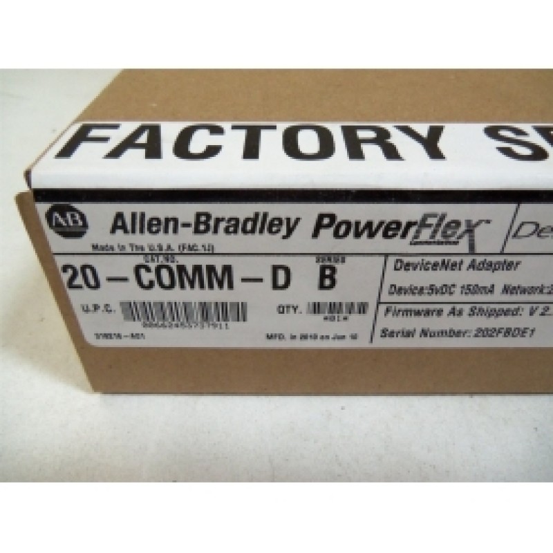 NEW Original 20-COMM-D AB Allen-Bradley PowerFlex DeviceNet Adapter Unopened Box