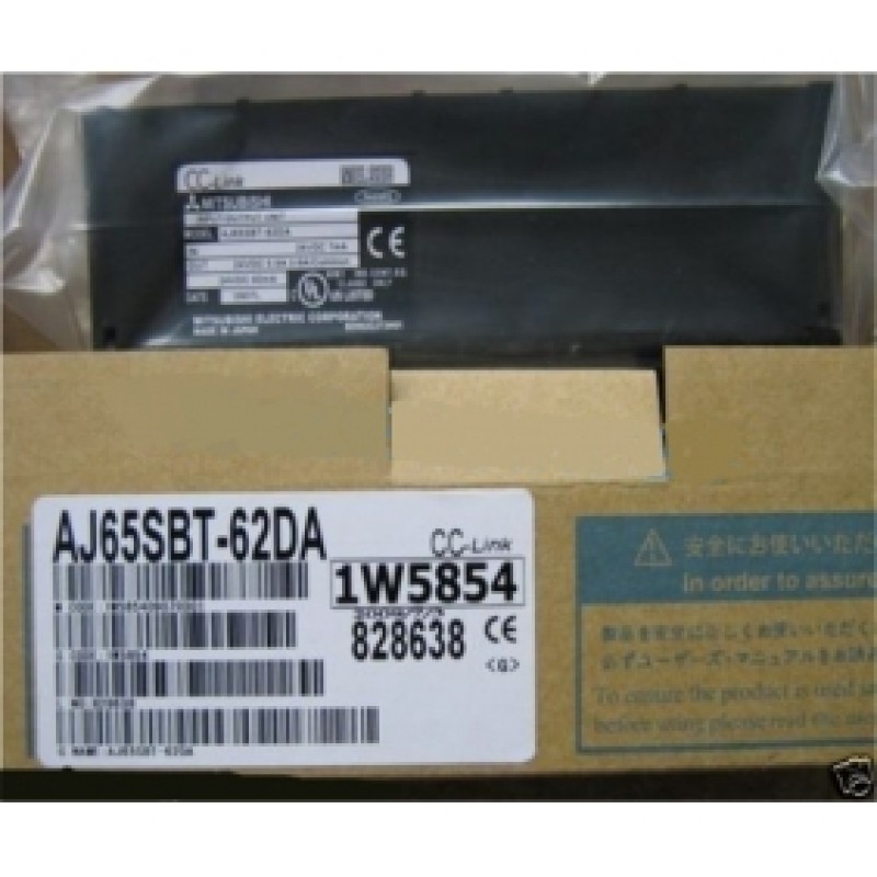 32DI 24VDC Mitsubishi AJ65SBT-62DA PLC CC-Link Module 1Year Warranty