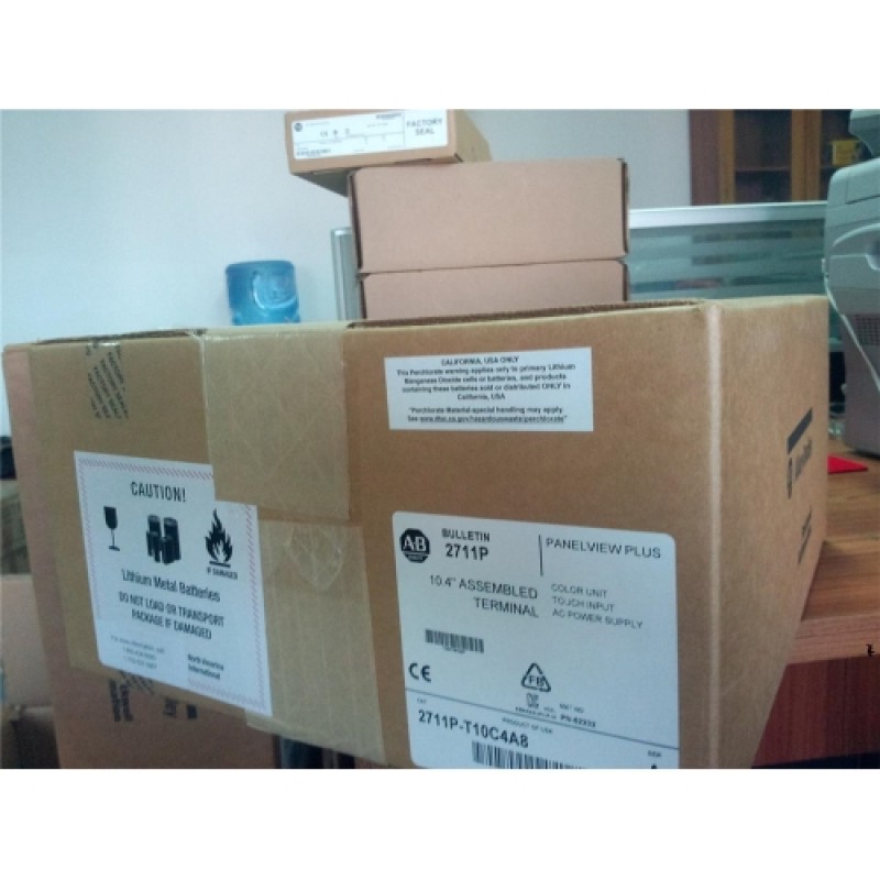 NEW Original 2711P-T10C4A8 HMI AB Allen-Bradley PanelView Plus Terminal Unopened Box