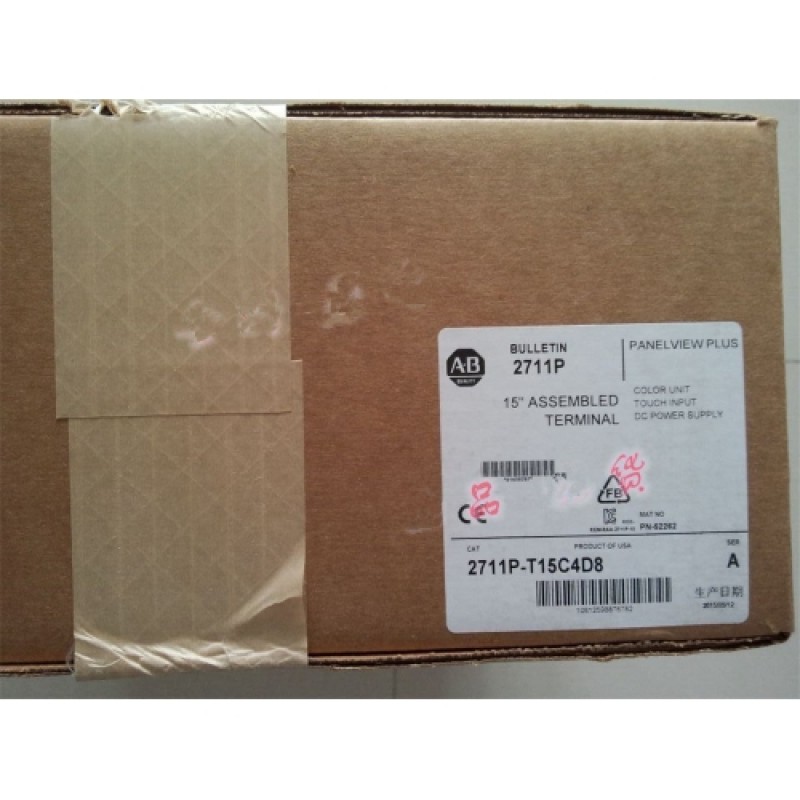 NEW Original 2711P-T15C4D8 HMI AB Allen-Bradley PanelView Plus Terminal Unopened Box