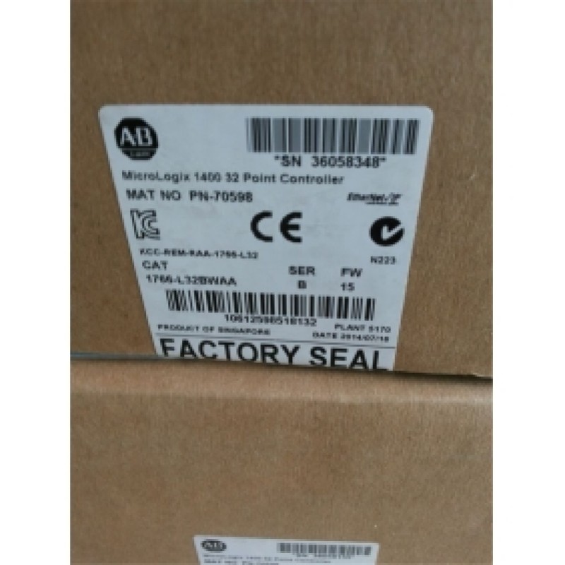 NEW Original 1766-L32BWAA AB Allen-Bradley MicroLogix 1400 32 Point Controller Unopened Box