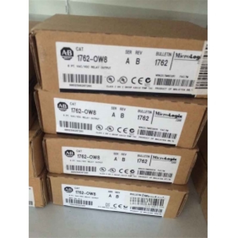 NEW Original 1762-OW8 AB Allen-Bradley MicroLogix 8 Point Relay Output Module Unopened Box