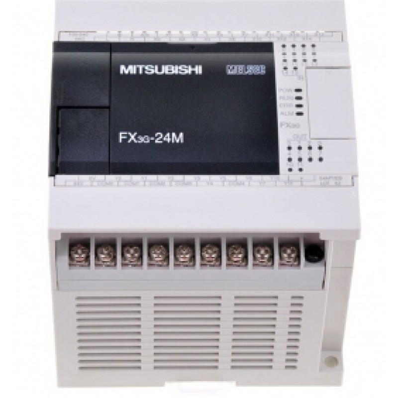 14DI 10DO Transistor 24V DC Mitsubishi FX3G-24MT-DS PLC for upgrade FX1N