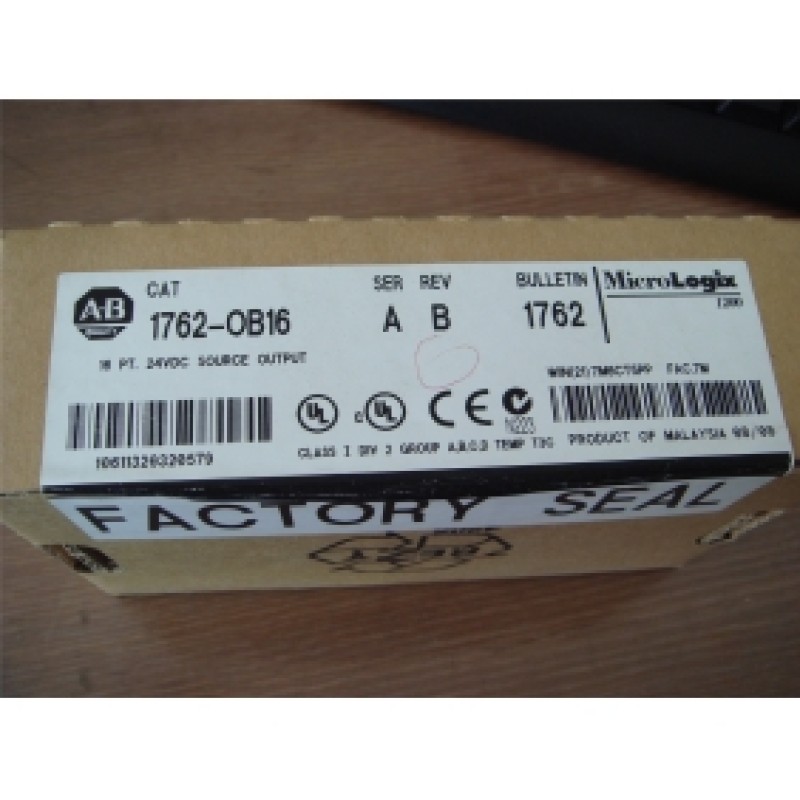 NEW Original 1762-OB16 AB Allen-Bradley MicroLogix 16 Point D/O Module Unopened Box