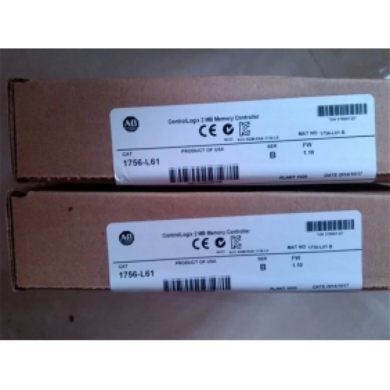 NEW Original 1756-L61 AB Allen-Bradley ControlLogix 2 MB Memory Controller Unopened Box