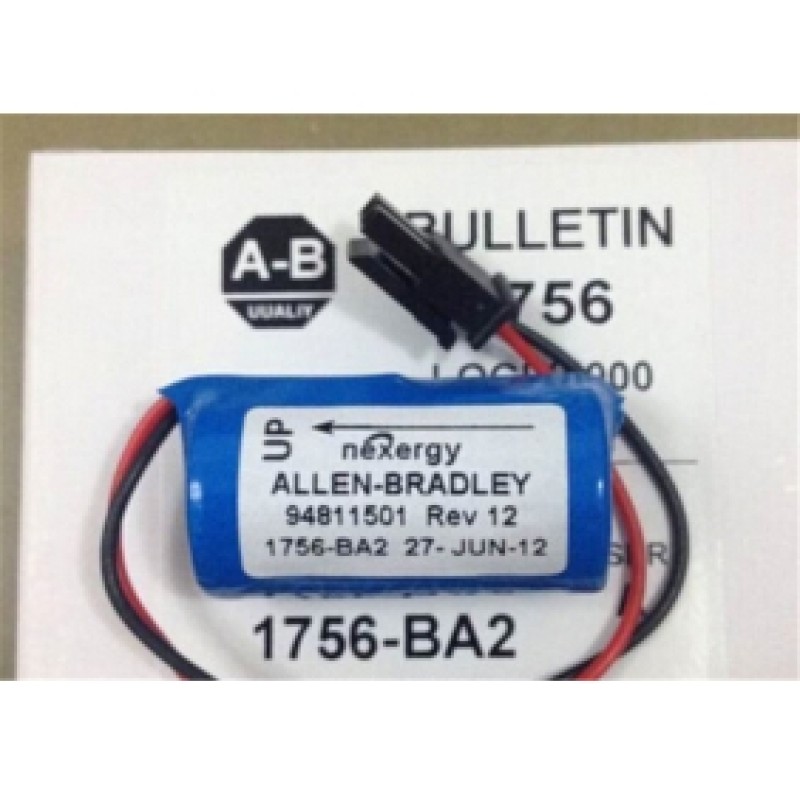 NEW Original 1756-BA2 AB Allen-Bradley ControlLogix L6X Ser B ONLY Battery Assy Unopened Box