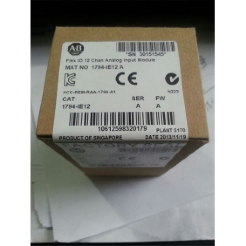 NEW Original 1794-IE12 AB Allen-Bradley Flex 12 Point Analog Input Module Unopened Box