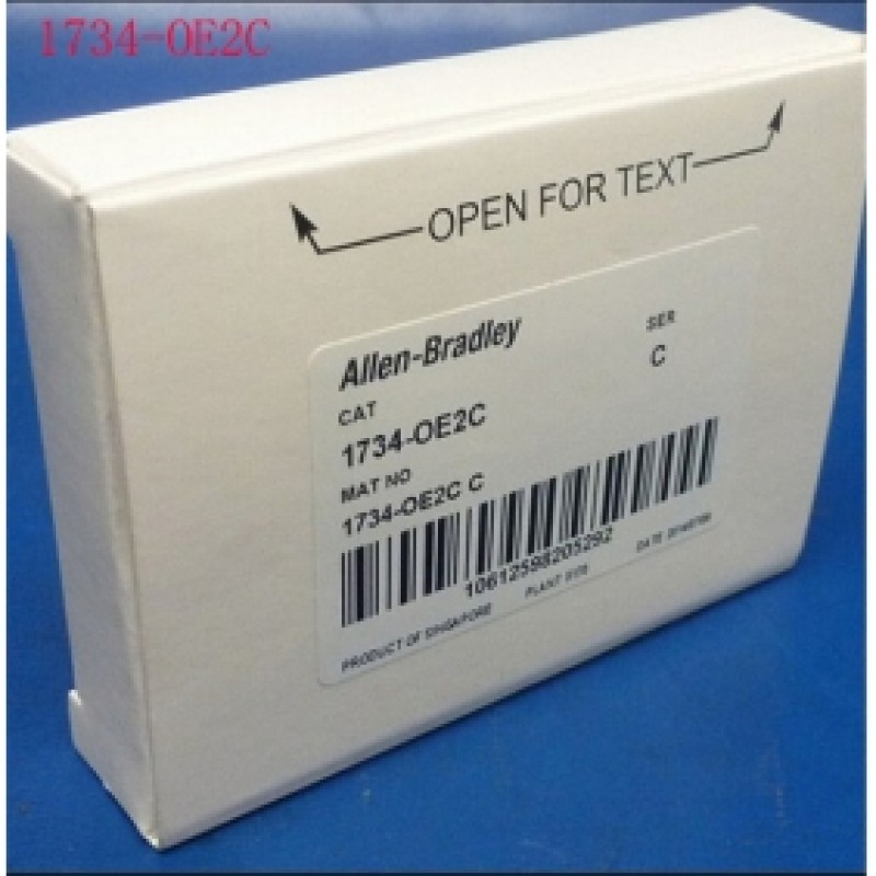 NEW Original 1734-OE2C AB Allen-Bradley POINT I/O 2 Point Analog Output Module Unopened Box