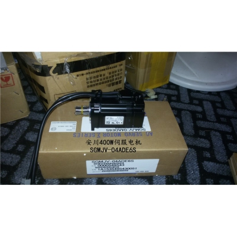 SGMJV-04ADE6S  YASKAWA   200VAC  400W  1.27NM  3000rpm Rotary Servomotor with Oil seal New