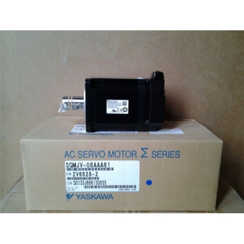 SGMJV-08AAA61  YASKAWA   200VAC  750W  2.39NM  3000rpm Rotary Servomotor