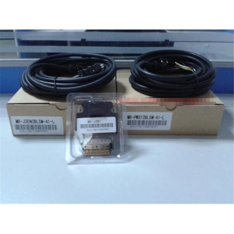 MR-J3CN1+MR-J3ENCBL5M-A1-L+MR-PWS1CBL5M-A1-L Compatibility Mitsubishi Servo  Connector+5M Encoder Power Cable