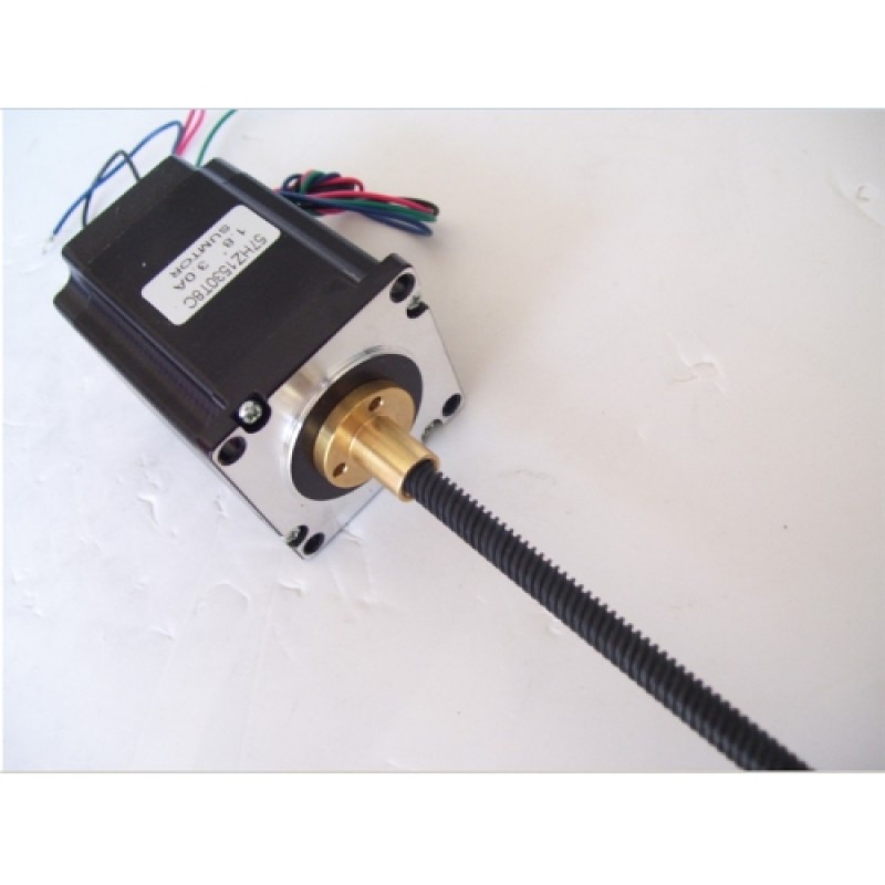 screw linear stepper drive motor kit NEMA23 57mm 2phase1.8N.M TR8*8(P2)150mm 18~40VDC Microstep 125 for 3D Printer  57HZ