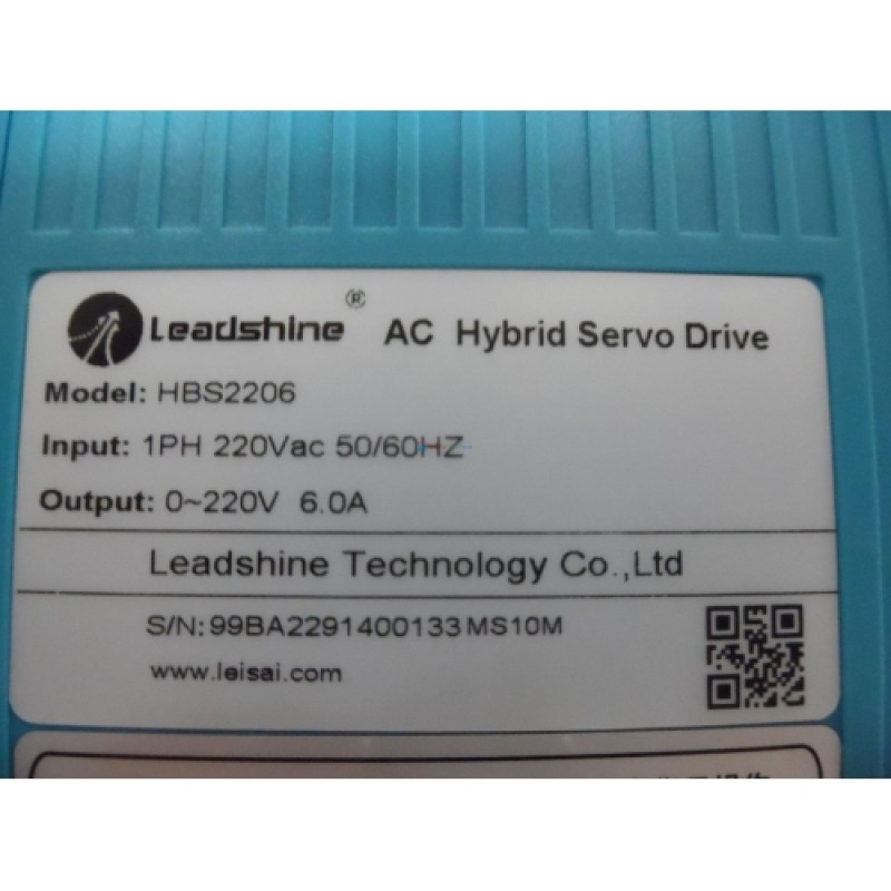 Leadshine NEMA34 86mm 1143oz-in 8N.M 150-220VAC 3phase Stepper motor DSP Closed-Loop Drive kits 863HBM80H-1000+HBS2206