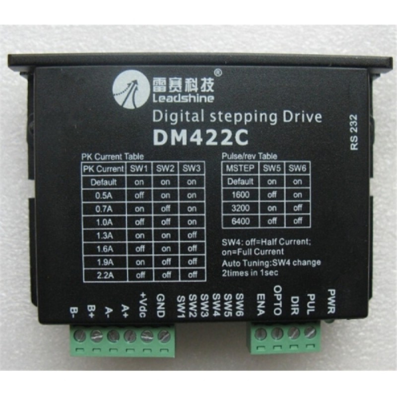 Through the shaft screw linear stepper drive motor kit NEMA17 42mm 2phase0.22N.M TR6.35*3.65(P2)310mm 18~40VDC Microstep