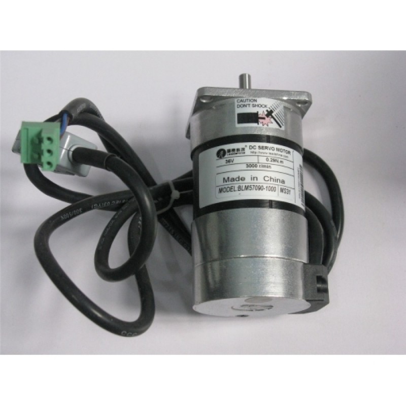 90W 36VDC 3.45A 0.29NM 3000RPM Brushless DC Servo Motor BLM57090-1000