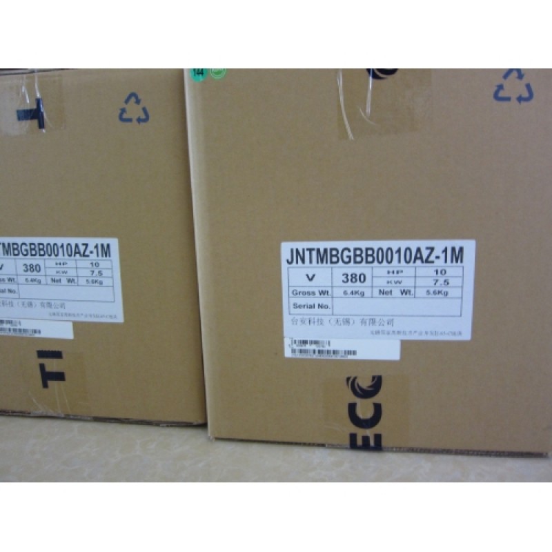 7.5KW 10HP 380V 400Hz TECO 7200MA VFD for Engrave Packaging Machine Tool 1Year Warranty