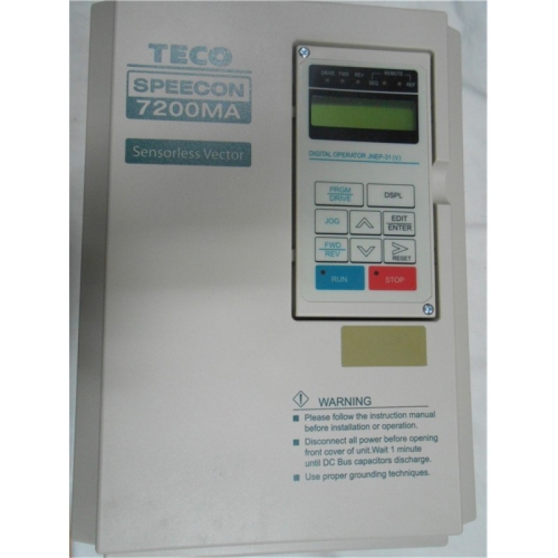 15KW 20HP 220V 400Hz TECO 7200MA VFD for Engrave Packaging Machine Tool 1Year Warranty