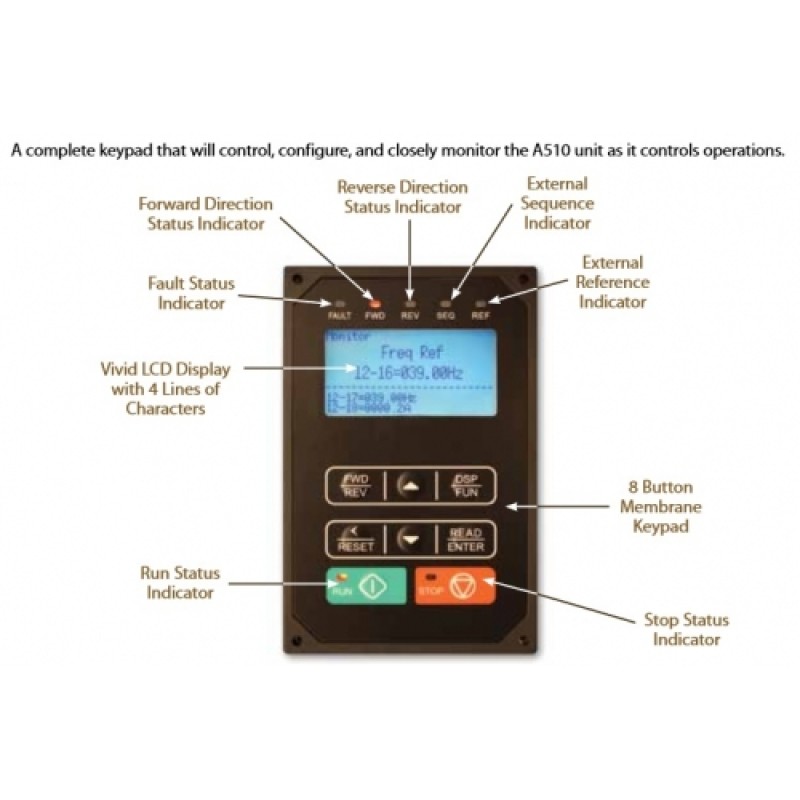 11KW 15HP 400Hz VFD 3Ph 380V A510 TECO Compressors Punch Press