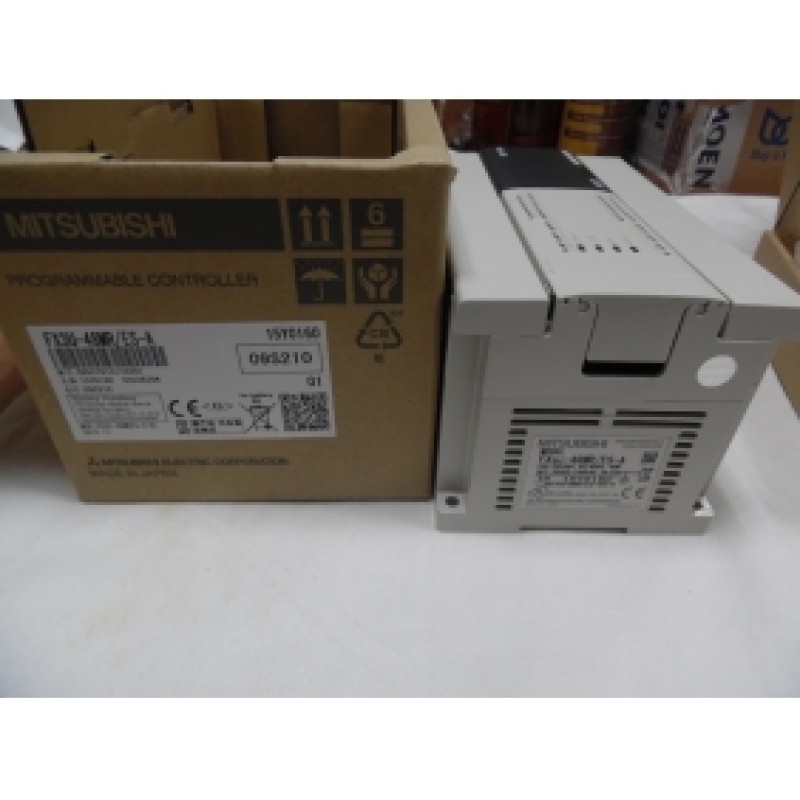 FX3U-48MR-ES-A PLC 100?40V AC 24DI 24DO Relay Mitsubishi with Programing Cable
