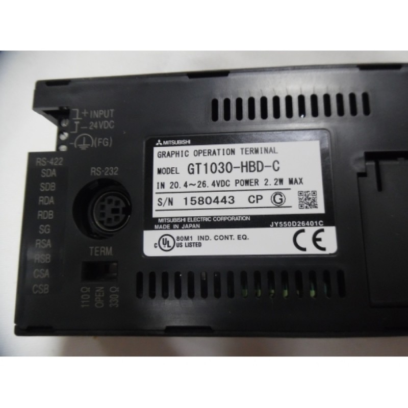 GT1030-HBD-C Mitsubishi HMI 4.5