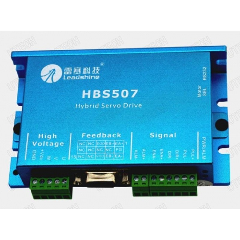 57mm NEMA23 Hybrid Servo Drive HBS507 18-50VDC 7A Leadshine New